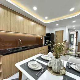 NHÀ DÂN XÂY DOÃN KẾ THIỆN,PHẠM VĂN ĐỒNG,OTO,cDT:45MX5T,MT:5M,9ty