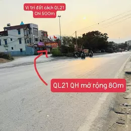 Bán đất, Phú Cát, Hà Nội Tiếp giáp V Đ 5 tổ hợp Y Tế đô thị vệ tinh Hòa Lạc 100 m2, 3,5 tỷ.