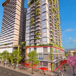 👉 Shophouse khối đế Ecopalace ngay sảnh chính của chung cư Ecopalace