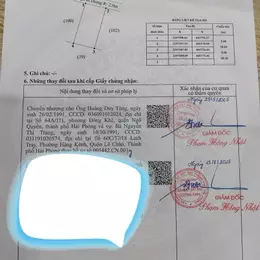 Lô đất mặt đường nhựa 6m Hòa Nghĩa - Dương Kinh - ZALO 0567 222 555