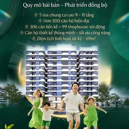 NHÀ Ở XÃ HỘI THIỆN KẾ XANH- BÌNH XUYÊN. NGÂN HÀNG HỖ TRỢ VAY CHỈ CÓ 5.6%