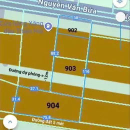 SIÊU ĐẤT 2 MẶT TIỀN NGUYỄN VĂN BỨA – NGANG 38M NỞ HẬU 76M CỰC HIẾM