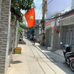 Bán nhà 1 lầu 75m2 Huỳnh Tấn Phát Nhà Bè, 4PN, 4 Tỷ 95, gần Quận 7