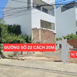 BÁN 3 LÔ ĐẤT HẺM OTO THÔNG (CÁCH ĐƯỜNG SỐ 22 TẦM 20m), NAM NHA TRANG.