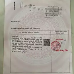 Đất Châu Đức - Bà Rịa Vũng Tàu