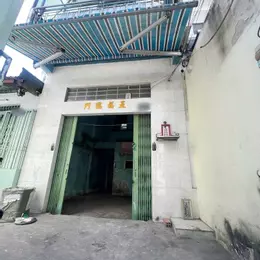 Nhà cũ (lửng,lầu) hẻm thông đường Tùng Thiện Vương P12Q8. Giá: 3.98 tỷ