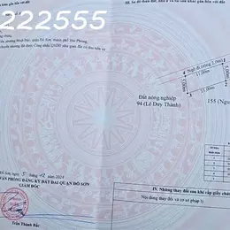 Bán đất Dân Tiến, Nam Đồ Sơn giá chỉ hơn 6xx triệu - ZALO 0567 222 555