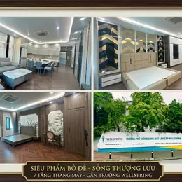 BÁN NHÀ BỒ ĐỀ 80M2- 7 TẦNG THANG MÁY - CẠNH TRƯỜNG WELLSPRING - Ô TÔ TRÁNH- 2x Tỷ [0372311369]