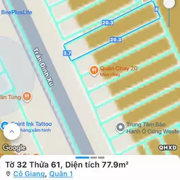 CHÍNH CHỦ 1 ĐỜI XƯA BÁN NHÀ 3 TẦNG MTKD Đ.TRẦN ĐÌNH XU, QUẬN 1 - 4M*20M - SỔ HỒNG VUÔNG VỨC ĐẸP*