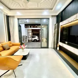 NHÀ SÂN VƯỜN 110M, HẺM XE HƠI CẠNH HUỲNH TẤN PHÁT, 4 TẦNG, 7 TỶ
