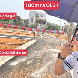 Giá chỉ nhỉnh 3  tỷ, đất đô thị Hòa Lạc, gần chợ Gạch, CCN Phụng Thượng đã dc quy hoạch 1/500