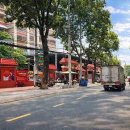 Chỉ 1 căn duy nhất ngang 5.1m MTKD ngay chợ rau Lê Văn Thọ 122m2 4 lầu KD đỉnh giá 20 tỷ.