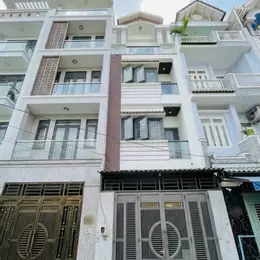 Bán nhà ngay NGÃ TƯ BỐN XÃ  đường 6m - 4 tầng - sổ vuôn A4 - CHỈ 6.x tỷ