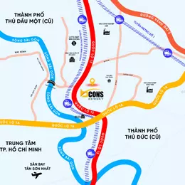 Căn hộ Bcons Newsky 55m2 Mặt tiền ql13