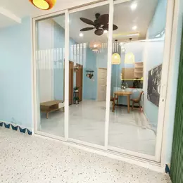 Cho thuê nhà mới (7x8m) 2 phòng ngủ QL50 Bình Hưng,Bình Chánh