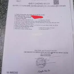 Chính chủ cần bán gấp nhà mt, 3tầng phía sau dòng tiền sẵn - bình chánh-13,6 tỷ