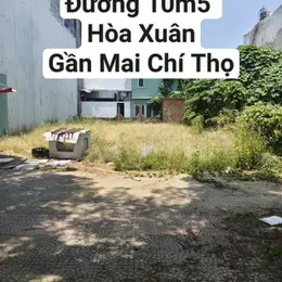 Bán đất Bùi Trang Chước - Hoà Xuân Cẩm Lệ - Đường 10m5 - Giá bán 7.3 tỷ TL
