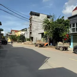 Bán Đất Thôn Cõi, cổng chính khu công nghiệp Tam Dương 1, Vĩnh Phúc 106m, 1tỷ 7, kinh doanh.
