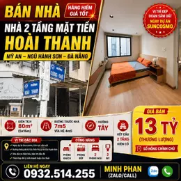 Chính chủ cần bán nhà Hoài Thanh - Chưa Qua Đầu Tư - Mỹ An Ngũ Hành Sơn - Giá Rẻ