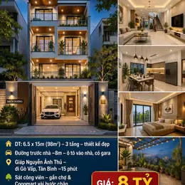 BIỆT THỰ MT BẠCH DƯƠNG – 98M² – 8 TỶ 🔥