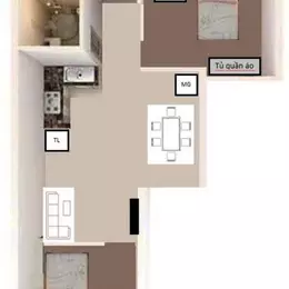 2.5 TỶ – 2PN 2WC – SỔ RIÊNG – MẶT TIỀN DƯƠNG THỊ GIANG.