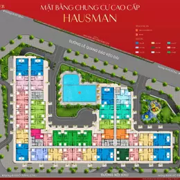 Căn ngoại giao tầng đẹp tại Hausman Premium Residences Đại Mỗ - 98m2 giá 9.1 tỷ