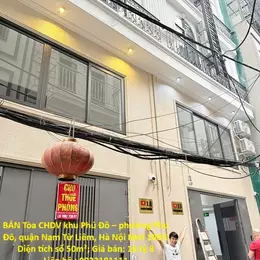 BÁN Tòa CHDV khu Phú Đô – phường Phú Đô, quận Nam Từ Liêm, Hà Nội Mới 100%