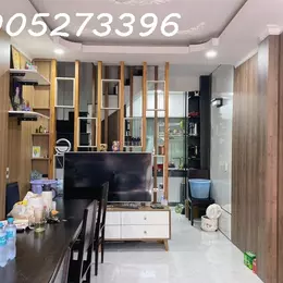NHÀ 3 TẦNG NHỎ XINH - HẺM NHỰA 3.5M SẠCH SẼ AN NINH DÂN TRÍ - FULL NỘI THẤT XỊN - GIÁ 3.69 TỶ