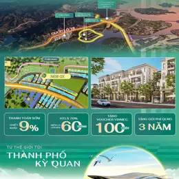 Nhỉnh 1 tỷ, bạn sở hữu ngay siêu phẩm liền kề 70m tại dự án đẳng cấp nhất thế giới.