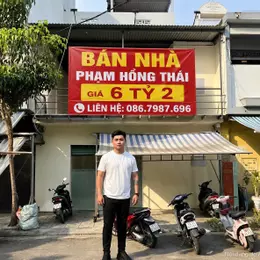 ĐẦU TƯ DÒNG TIỀN – NHÀ MẶT TIỀN PHẠM HỒNG THÁI 6,2 TỶ