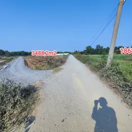 CẦN BÁN 5356M2 ĐẤT VƯỜN MT ĐƯỜNG BỜ BAO XÓM HỐ