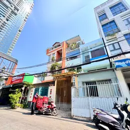 BÁN NHÀ 5 TẦNG MẶT TIỀN HXH 10M Đ.NGUYỄN TRÃI, NGUYỄN CƯ TRINH, QUẬN 1- DT ĐẸP 4,1M*17M VUÔNG VỨC-