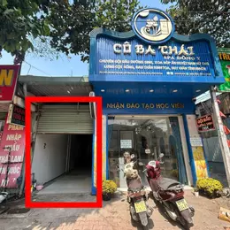 CHO THUÊ MẶT BẰNG GIÁ RẺ – VỊ TRÍ ĐẸP TẠI DĨ AN  Đối diện KDC An Phát – gần chợ Tân Bình