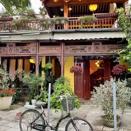 BÁN BIỆT THỰ GỖ SANG XỊN MẶT TIỀN Đ.NGUYỄN PHÚC CHU, PHỐ CỔ HỘI AN, ĐÀ NẴNG,- NGANG LỚN 9,6M*16M-