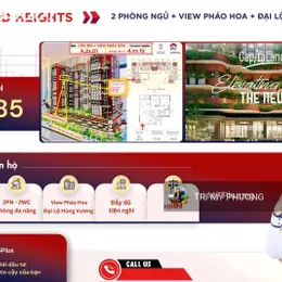 Orchard Heights - chỉ 1 tỷ 500 triệu, công chứng, sang tên ngay căn 2PN + MT Đại Lộ Hùng Vương