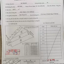 HÓT HÓT ĐẤT ĐẸP – GIÁ TỐT CHÍNH CHỦ CẦN BÁN ĐẤT Tại Xã Mỹ Xuân, Thị Xã Phú Mỹ, Tỉnh Bà Rịa – Vũng