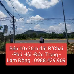 Bán 360m2 đất R''Chai Đức Trọng Lâm Đồng 1 tỷ7