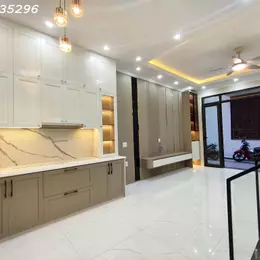 Nhà đẹp Miếu Hai Xã 4 tầng ô tô đỗ gần nhà
