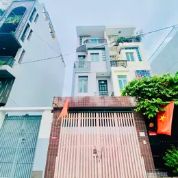 NGAY DƯƠNG QUẢNG HÀM, HẺM NHỰA 8M THÔNG, NHÀ 4 TẦNG 5 PHÒNG, GẤP BÁN HẠ 2,7 TỶ