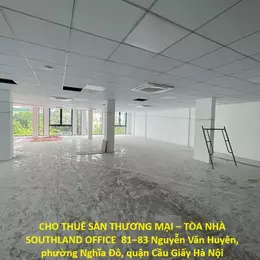 CHO THUÊ SÀN THƯƠNG MẠI – TÒA NHÀ SOUTHLAND OFFICE  81–83 Nguyễn Văn Huyên