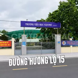 BUNG 20 NỀN ĐẤT VỪA RA SỔ NGAY TRƯỜNG TIỂU HỌC TÂN PHÚ