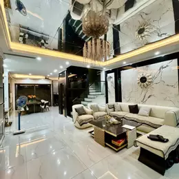 Rất hiếm!Biệt thự lô góc, KĐT Mỹ Đình, 2 mặt tiền đường, tặng nội thất,DT: 174m, Mt:5m, Nhỉnh 50ty