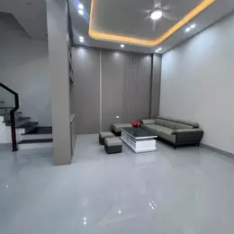 Nhà 4 tầng Bình Lộc Lê Thanh Nghị ngõ thông ô tô vào nhà giá 3ty450