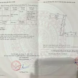 Bán đất tại Ngõ 5 Xóm Chợ - Cổ Dương (cách trường Archimedes 100 m)