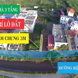BÁN ĐẤT LÔ GÓC 2 MẶT TIỀN – GẦN DỰ ÁN TRÀNG CÁT – GIÁ 2,61 TỶ