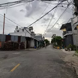 Bán đất full thổ cư 5x23m giá 3,75 tỷ Đường 6m nhựa thông Đông Thạnh 7