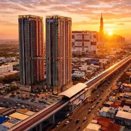 The Emerald Boulevard sở hữu một căn hộ hiện đại với mức tài chính nhẹ nhàng.