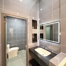 nhà 1 trệt 1 lầu trung tâm tdm - 2.8 tỷ - sổ hồng riêng