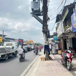 Cho thuê nhà 2 tầng (8x35m) mặt tiền đường Quốc Lộ 50 xã Bình Hưng, Bình Chánh