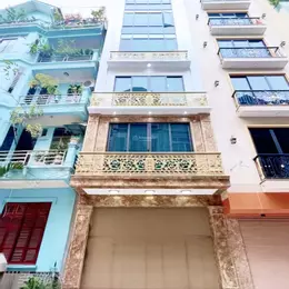Cho thuê nhà, THANG MÁY, 117m2_ 6T; Lò Đúc, Hòa Mã, Hàm Long -40 tr
